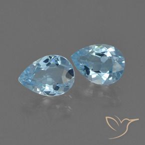 Shop natural 1.66ct スカイブルー トパーズ gems, 洋梨の形, from ブラジル at GemSelect. In stock, global shipping!