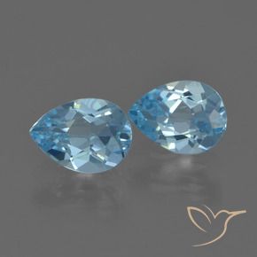 Shop natural 1.70ct スカイブルー トパーズ gems, 洋梨の形, from ブラジル at GemSelect. In stock, global shipping!
