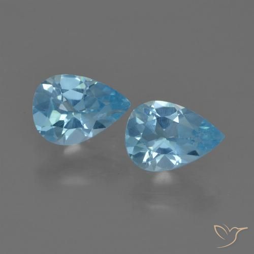 Shop natural 1.49ct スイスブルー トパーズ gems, 洋梨の形, from ブラジル at GemSelect. In stock, global shipping!