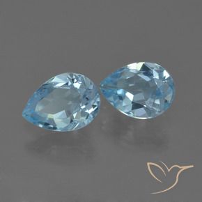 Shop natural 1.69ct スカイブルー トパーズ gems, 洋梨の形, from ブラジル at GemSelect. In stock, global shipping!