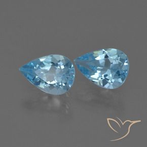 Shop natural 1.47ct スイスブルー トパーズ gems, 洋梨の形, from ブラジル at GemSelect. In stock, global shipping!