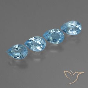 Shop natural 2.17ct スカイブルー トパーズ gems, 洋梨の形, from ブラジル at GemSelect. In stock, global shipping!