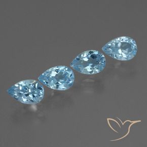 Shop natural 2.41ct スイスブルー トパーズ gems, 洋梨の形, from ブラジル at GemSelect. In stock, global shipping!