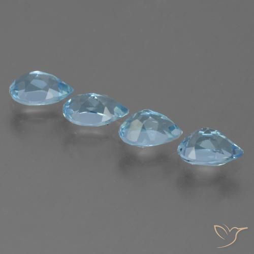 Shop natural 2.02ct スカイブルー トパーズ gems, 洋梨の形, from ブラジル at GemSelect. In stock, global shipping!