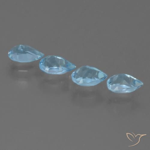 Shop natural 2.36ct スカイブルー トパーズ gems, 洋梨の形, from ブラジル at GemSelect. In stock, global shipping!