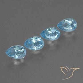 Shop natural 2.29ct スカイブルー トパーズ gems, 洋梨の形, from ブラジル at GemSelect. In stock, global shipping!