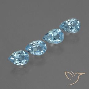 Shop natural 2.29ct スカイブルー トパーズ gems, 洋梨の形, from ブラジル at GemSelect. In stock, global shipping!