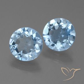 Shop natural 4.17ct スカイブルー トパーズ gems, ラウンド, from ブラジル at GemSelect. In stock, global shipping!