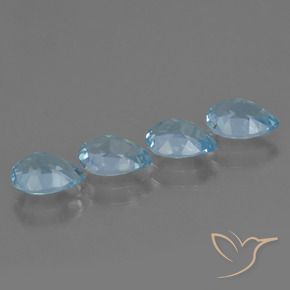 Shop natural 3.38ct スカイブルー トパーズ gems, 洋梨の形, from ブラジル at GemSelect. In stock, global shipping!