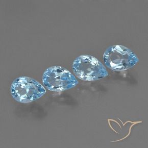 Shop natural 2.73ct スカイブルー トパーズ gems, 洋梨の形, from ブラジル at GemSelect. In stock, global shipping!