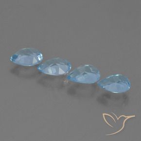 Shop natural 2.73ct スカイブルー トパーズ gems, 洋梨の形, from ブラジル at GemSelect. In stock, global shipping!