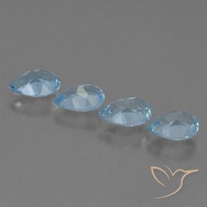Shop natural 3.13ct スカイブルー トパーズ gems, 洋梨の形, from ブラジル at GemSelect. In stock, global shipping!