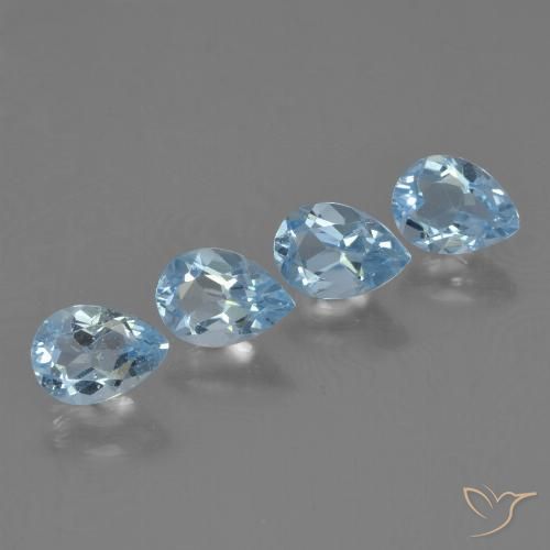 Shop natural 2.86ct スカイブルー トパーズ gems, 洋梨の形, from ブラジル at GemSelect. In stock, global shipping!