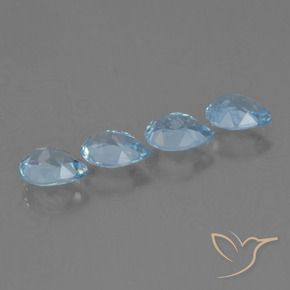 Shop natural 2.86ct スカイブルー トパーズ gems, 洋梨の形, from ブラジル at GemSelect. In stock, global shipping!