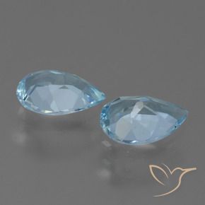 Shop natural 1.38ct スカイブルー トパーズ gems, 洋梨の形, from ブラジル at GemSelect. In stock, global shipping!