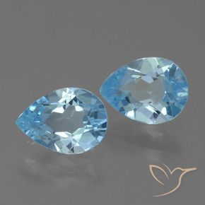Shop natural 1.56ct スカイブルー トパーズ gems, 洋梨の形, from ブラジル at GemSelect. In stock, global shipping!