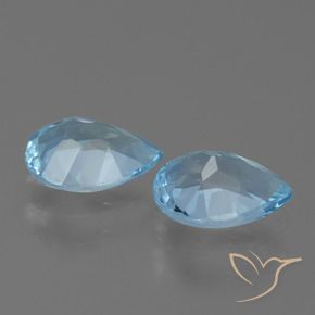 Shop natural 1.56ct スカイブルー トパーズ gems, 洋梨の形, from ブラジル at GemSelect. In stock, global shipping!