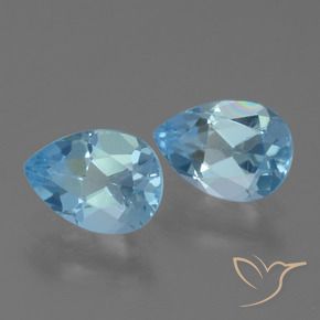 Shop natural 1.65ct スカイブルー トパーズ gems, 洋梨の形, from ブラジル at GemSelect. In stock, global shipping!
