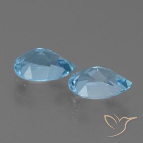 Shop natural 1.65ct スカイブルー トパーズ gems, 洋梨の形, from ブラジル at GemSelect. In stock, global shipping!