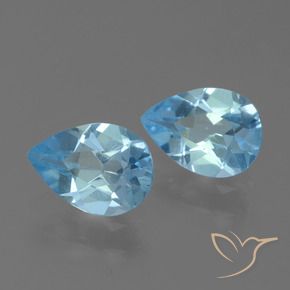 Shop natural 1.48ct スカイブルー トパーズ gems, 洋梨の形, from ブラジル at GemSelect. In stock, global shipping!
