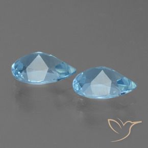 Shop natural 1.48ct スカイブルー トパーズ gems, 洋梨の形, from ブラジル at GemSelect. In stock, global shipping!
