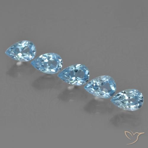 Shop natural 3.23ct スカイブルー トパーズ gems, 洋梨の形, from ブラジル at GemSelect. In stock, global shipping!