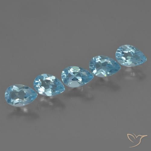 Shop natural 2.54ct スイスブルー トパーズ gems, 洋梨の形, from ブラジル at GemSelect. In stock, global shipping!