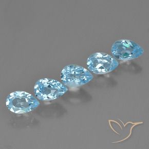 Shop natural 2.94ct スカイブルー トパーズ gems, 洋梨の形, from ブラジル at GemSelect. In stock, global shipping!