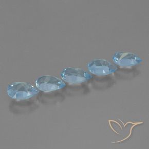 Shop natural 2.27ct スカイブルー トパーズ gems, 洋梨の形, from ブラジル at GemSelect. In stock, global shipping!