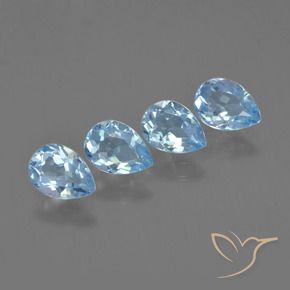 Shop natural 3.47ct スカイブルー トパーズ gems, 洋梨の形, from ブラジル at GemSelect. In stock, global shipping!