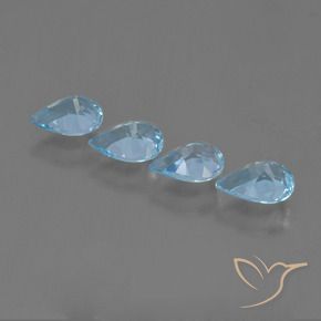 Shop natural 2.83ct スカイブルー トパーズ gems, 洋梨の形, from ブラジル at GemSelect. In stock, global shipping!