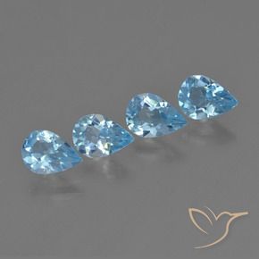 Shop natural 2.80ct スカイブルー トパーズ gems, 洋梨の形, from ブラジル at GemSelect. In stock, global shipping!