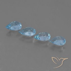 Shop natural 2.80ct スカイブルー トパーズ gems, 洋梨の形, from ブラジル at GemSelect. In stock, global shipping!