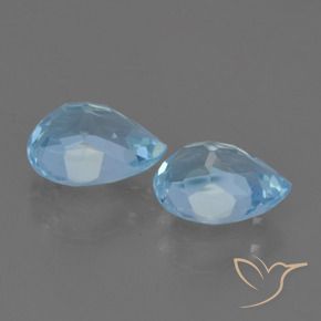 Shop natural 1.78ct スイスブルー トパーズ gems, 洋梨の形, from ブラジル at GemSelect. In stock, global shipping!