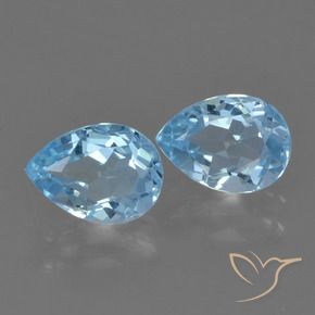 Shop natural 1.71ct スカイブルー トパーズ gems, 洋梨の形, from ブラジル at GemSelect. In stock, global shipping!