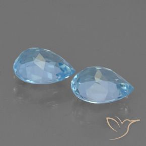 Shop natural 1.71ct スカイブルー トパーズ gems, 洋梨の形, from ブラジル at GemSelect. In stock, global shipping!