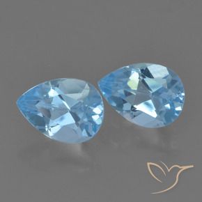 Shop natural 1.75ct スイスブルー トパーズ gems, 洋梨の形, from ブラジル at GemSelect. In stock, global shipping!