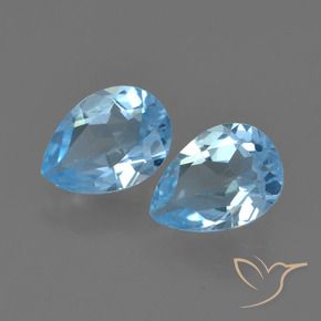 Shop natural 1.53ct スイスブルー トパーズ gems, 洋梨の形, from ブラジル at GemSelect. In stock, global shipping!