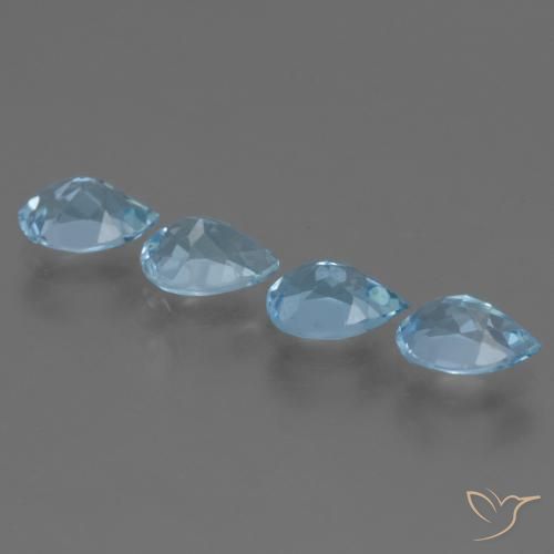Shop natural 3.49ct スカイブルー トパーズ gems, 洋梨の形, from ブラジル at GemSelect. In stock, global shipping!