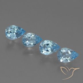 Shop natural 2.79ct スイスブルー トパーズ gems, 洋梨の形, from ブラジル at GemSelect. In stock, global shipping!