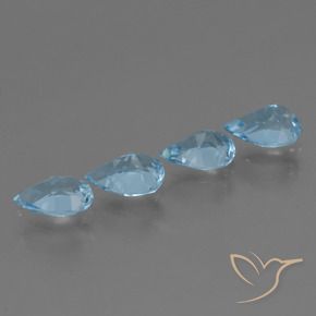 Shop natural 2.79ct スイスブルー トパーズ gems, 洋梨の形, from ブラジル at GemSelect. In stock, global shipping!