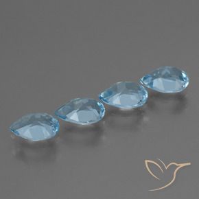 Shop natural 3.00ct スイスブルー トパーズ gems, 洋梨の形, from ブラジル at GemSelect. In stock, global shipping!