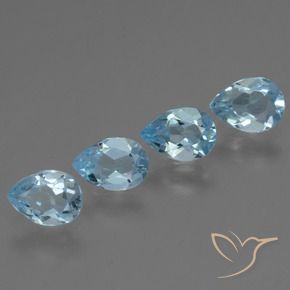 Shop natural 2.80ct スカイブルー トパーズ gems, 洋梨の形, from ブラジル at GemSelect. In stock, global shipping!
