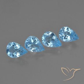 Shop natural 3.12ct スカイブルー トパーズ gems, 洋梨の形, from ブラジル at GemSelect. In stock, global shipping!