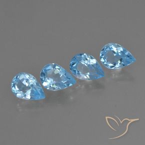 Shop natural 2.83ct スカイブルー トパーズ gems, 洋梨の形, from ブラジル at GemSelect. In stock, global shipping!