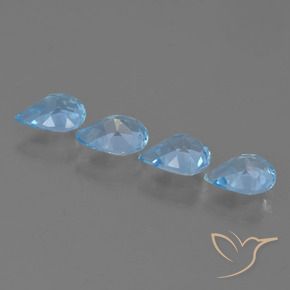 Shop natural 2.83ct スカイブルー トパーズ gems, 洋梨の形, from ブラジル at GemSelect. In stock, global shipping!