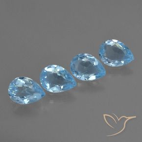 Shop natural 2.87ct スイスブルー トパーズ gems, 洋梨の形, from ブラジル at GemSelect. In stock, global shipping!