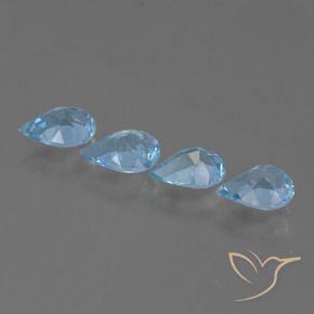 Shop natural 2.61ct スカイブルー トパーズ gems, 洋梨の形, from ブラジル at GemSelect. In stock, global shipping!