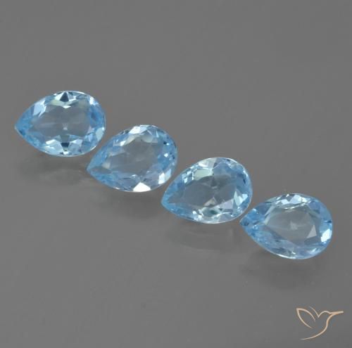 Shop natural 3.28ct スイスブルー トパーズ gems, 洋梨の形, from ブラジル at GemSelect. In stock, global shipping!