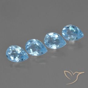 Shop natural 3.35ct スカイブルー トパーズ gems, 洋梨の形, from ブラジル at GemSelect. In stock, global shipping!